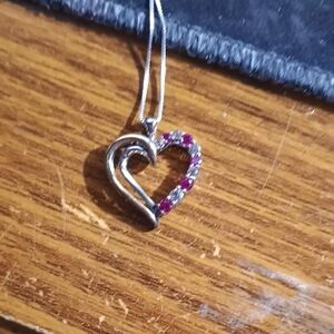 Elegant Heart Pendant Necklace